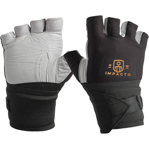 Anti-Vibration Gloves- Left, Size Small, Grain Leather Palm Rideout Tool & Machine Inc.