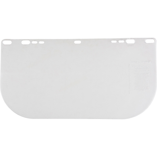 Visi&egrave;re plate transparente F20, Polycarbonate, Teinte Transparent Rideout Tool & Machine Inc.