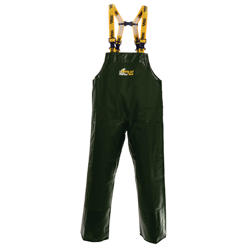 Pantalons &agrave; bavette Bristol Bay, Moyen, Polyester/PVC, Gris Rideout Tool & Machine Inc.