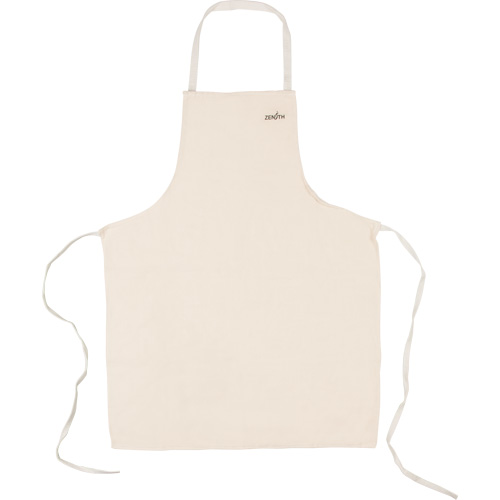 Apron, Cotton, 36" L x 29" W, Natural Rideout Tool & Machine Inc.