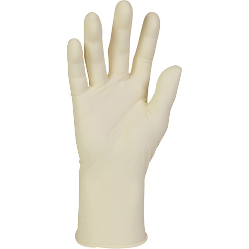 Gants dexamen en PFE Kim-Tech, Grand, Latex, 6,3-mil, Sans poudre, Naturel, Classe 2 Rideout Tool & Machine Inc.