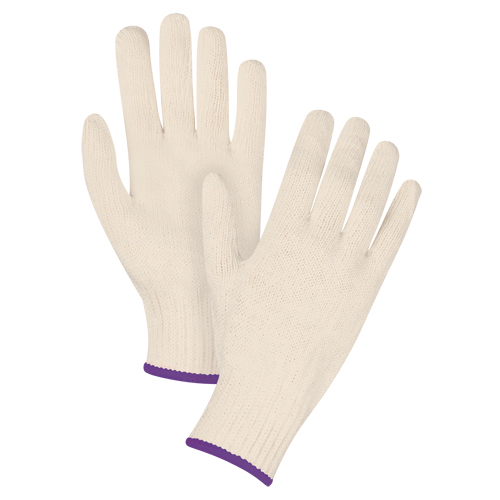 Gants en tricot d'usage standard, Poly/coton, Calibre 7, T-petit Rideout Tool & Machine Inc.