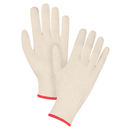 Gants en tricot d'usage standard, Poly/coton, Calibre 7, Petit Rideout Tool & Machine Inc.