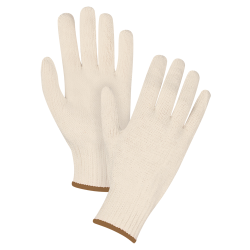 Standard-Duty String Knit Gloves, Poly/Cotton, 7 Gauge, Large Rideout Tool & Machine Inc.