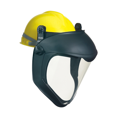 &eacute;cran facial Uvex Bionic avec adaptateur pour casque de s&eacute;curit&eacute;, Polycarbonate Rideout Tool & Machine Inc.