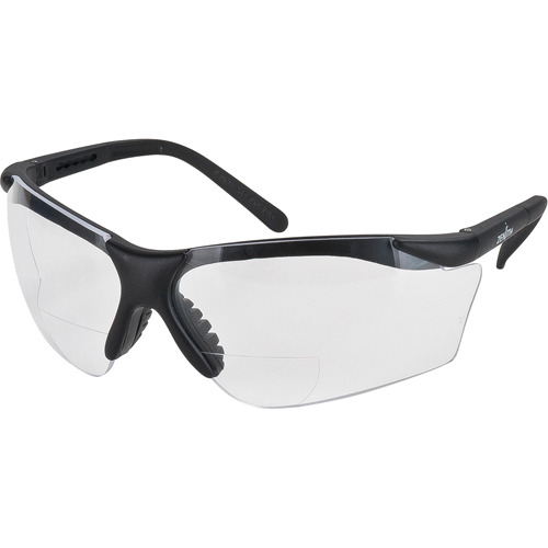 Lunettes de s&eacute;curit&eacute; s&eacute;rie Z1800 avec verres de lecture, Anti-&eacute;gratignures, Transparent, Dioptrie 2,0 Rideout Tool & Machine Inc.