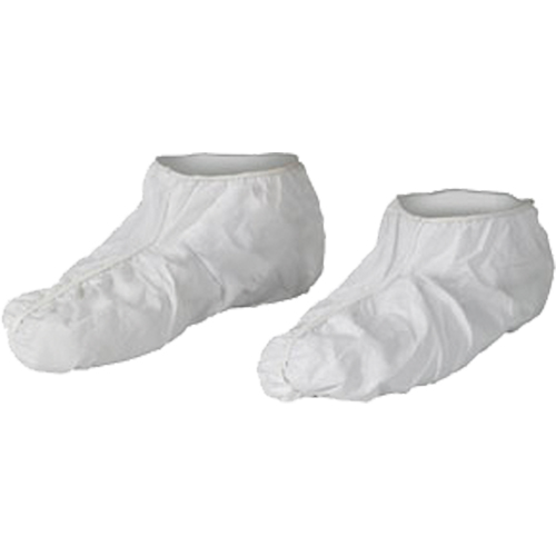 KleenGuard A40 Shoe Covers, Medium, Vinyl, White Rideout Tool & Machine Inc.