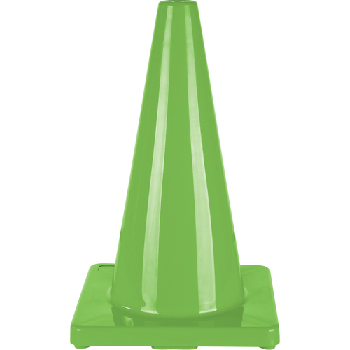 Coloured Traffic Cone, 18", Green Rideout Tool & Machine Inc.