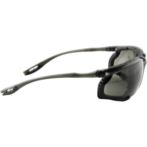 Virtua Safety Glasses with Foam Gasket, Grey/Smoke Lens, Anti-Fog, ANSI Z87+/Meets/Exceeds CSA Z94.3 Rideout Tool & Machine Inc.