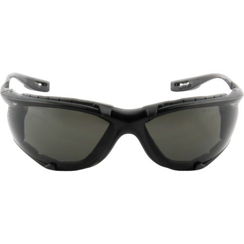 Virtua Safety Glasses with Foam Gasket, Grey/Smoke Lens, Anti-Fog, ANSI Z87+/Meets/Exceeds CSA Z94.3 Rideout Tool & Machine Inc.