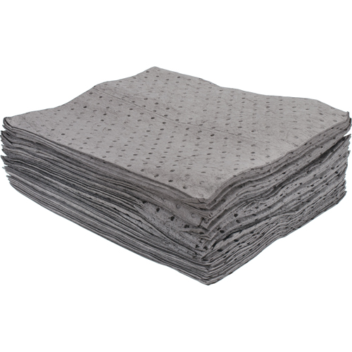 Premium Bonded Sorbent Pads, Universal, 15" x 17", 15 gal. Absorbancy Rideout Tool & Machine Inc.