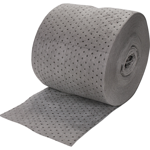 Premium Bonded Sorbent Rolls, Heavyweight, 150' L x 15" W, 25 gal. Absorbancy Rideout Tool & Machine Inc.