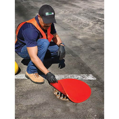 Tapis pour drain Ultra-Drain Seals, Circulaire, 20" dia. Rideout Tool & Machine Inc.