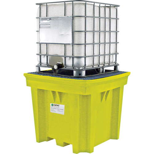 IBC Space-Saver Without Drain, 275 US gal. Spill Capacity, 57" x 57" x 48" Rideout Tool & Machine Inc.