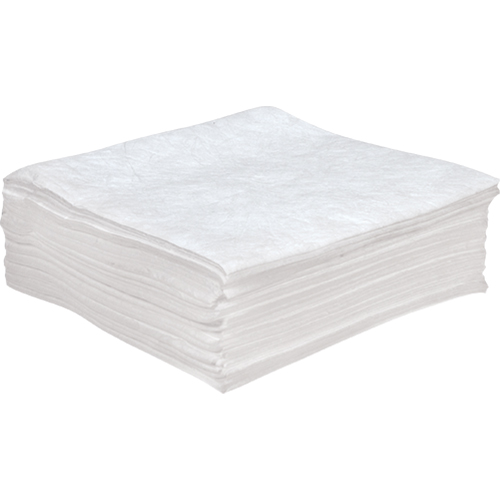 Premium Anti Static Sorbent Pads, Oil Only, 30" x 30", 55 Gal. Absorbancy Rideout Tool & Machine Inc.