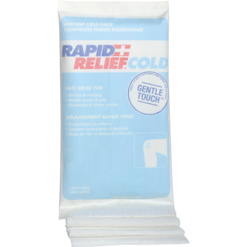 Instant Compress Packs With Self-Adhering Compression Wrap, Cold, Single Use, 6" x 9" Rideout Tool & Machine Inc.