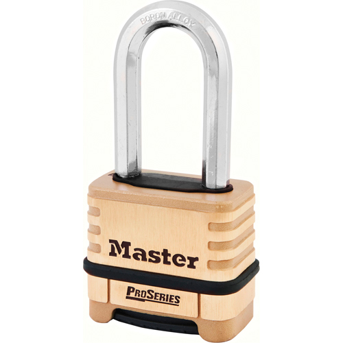 Cadenas &agrave; combinaison ProSeries, Argent, Rev&ecirc;tement en laiton, Largeur de 2-1/4" Rideout Tool & Machine Inc.