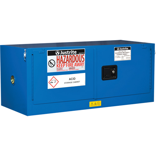 Sure-Grip&reg; Ex Hazardous Material Piggyback Safety Cabinets, 12 gal., 43" x 18" x 18" Rideout Tool & Machine Inc.