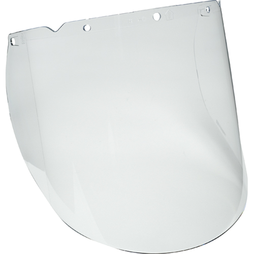 Visi&egrave;res V-Gard pour les travaux avec &eacute;claboussures et produits chimiques, Propionate, Teinte Transparent Rideout Tool & Machine Inc.