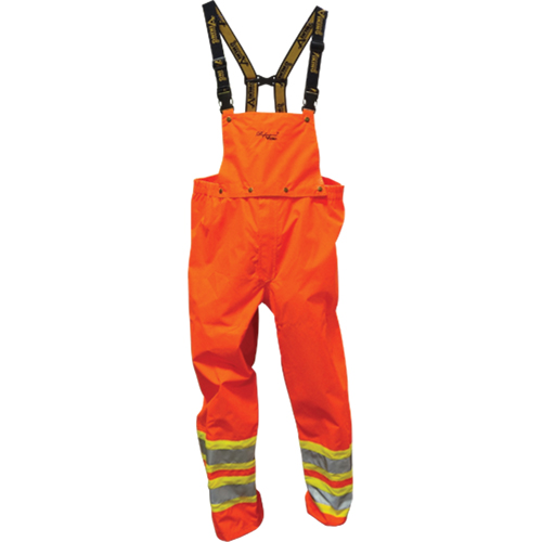 V&ecirc;tement de pluie de s&eacute;curit&eacute;, T-Grand, Polyester/PVC, Orange Rideout Tool & Machine Inc.