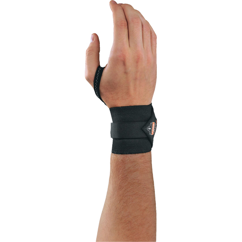 Proflex&reg; 420 Wrist Wrap with Thumb Loop, Elastic, Medium/Small Rideout Tool & Machine Inc.