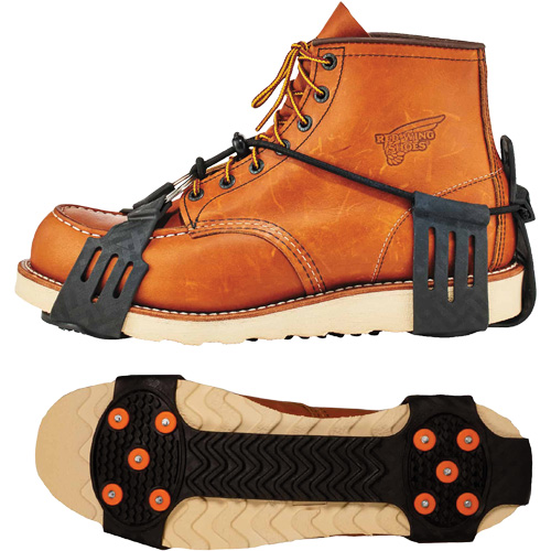 Crampons &agrave; glace ajustables TREX 6310, Acier au carbone, Traction Crampon, Moyen Rideout Tool & Machine Inc.