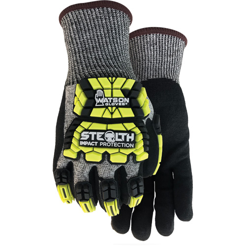 Gants antichocs Stealth Hellcat, Petit, Paume en PEHP, Poignet Poignet en tricot Rideout Tool & Machine Inc.