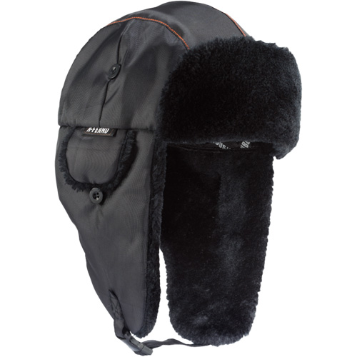 Chapeau de trappeur classique N-Ferno 6802, Doublure en Fourrure synth&eacute;tique, Moyen/Petit, Noir Rideout Tool & Machine Inc.