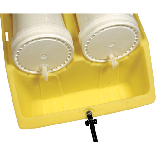 Mini-Racker Racking System, 31" L x 29" W x 15" H, 10 US gal. Capacity Rideout Tool & Machine Inc.