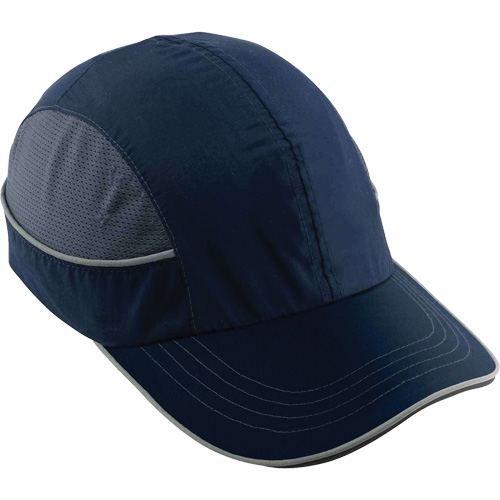 Skullerz&reg; 8950 Long Brim Bump Cap, Navy Blue Rideout Tool & Machine Inc.