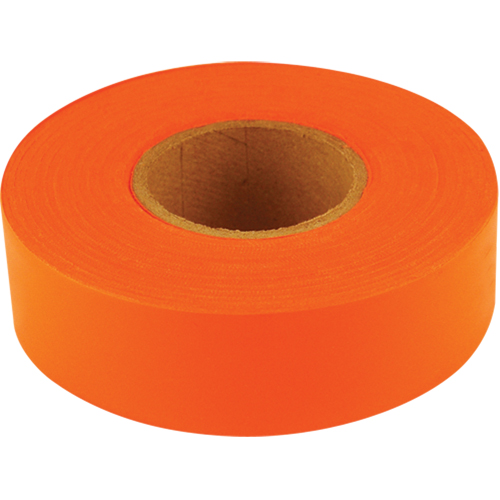 Ruban de signalisation Sub-Zero, 1,2" la x 150' lo, Orange fluorescent Rideout Tool & Machine Inc.