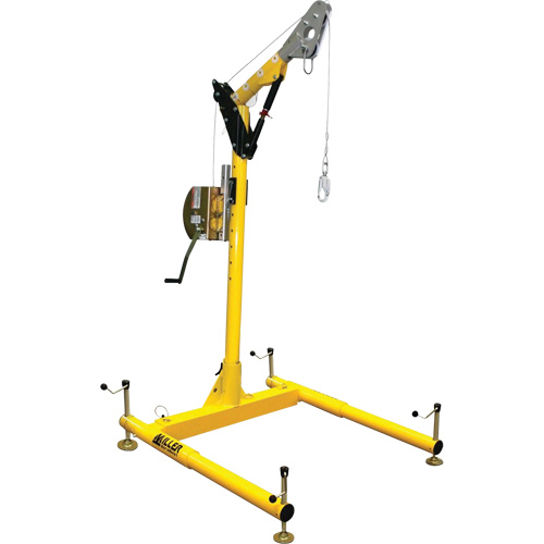 Syst&egrave;me de palan 4 mcx avec palan/treuil Manhandler Rideout Tool & Machine Inc.