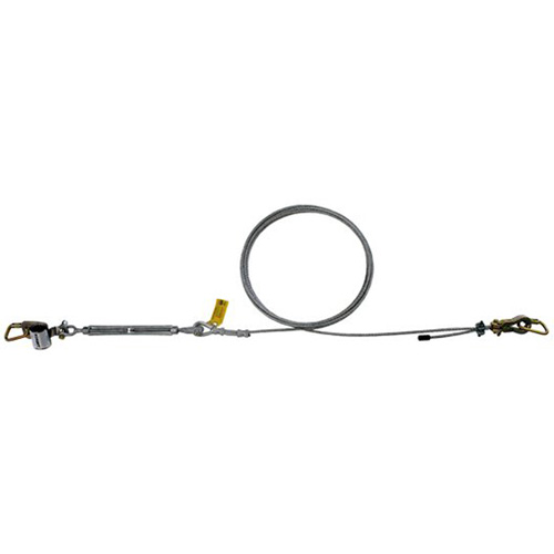 Ensemble de c&acirc;ble de s&eacute;curit&eacute; HLL SecuraSpan, C&acirc;ble galvanis&eacute; Rideout Tool & Machine Inc.