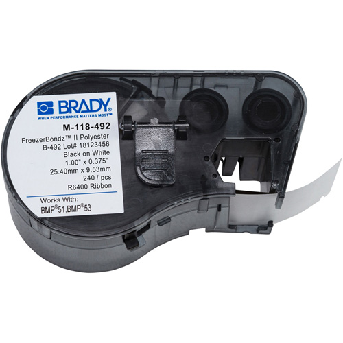 Low Temperature Label Maker Cartridge, Black Rideout Tool & Machine Inc.