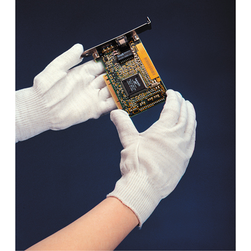 Sure Knit 13 Cut Low Lint Gloves, Nylon, Knit Wrist Cuff, Small Rideout Tool & Machine Inc.