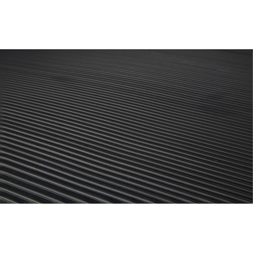 KleenSweep Mat No.391, Runner, 3' x 105' x 1/8", Black Rideout Tool & Machine Inc.