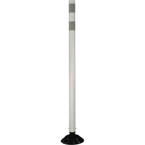 D&eacute;lin&eacute;ateur r&eacute;sistant aux impacts, 48" h, Blanc Rideout Tool & Machine Inc.