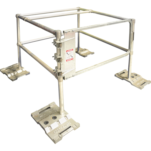 Syst&egrave;me RoofGuard classique - Trousse pour trappe, Aluminium, 48" la x 48" lo x 42" ha Rideout Tool & Machine Inc.