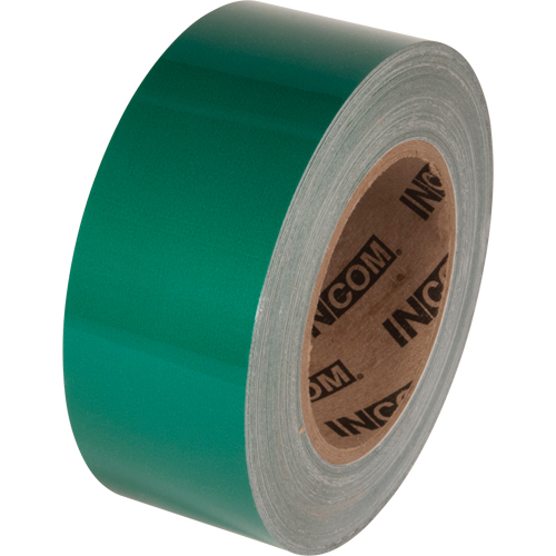 Tuff Mark&reg; Floor Marking Tape, 2" x 100', Polyester, Green Rideout Tool & Machine Inc.