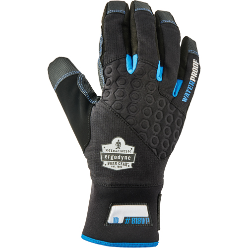 ProFlex&reg; 818WP Performance Thermal Waterproof Utility Gloves, Polyurethane Palm, Size Small Rideout Tool & Machine Inc.