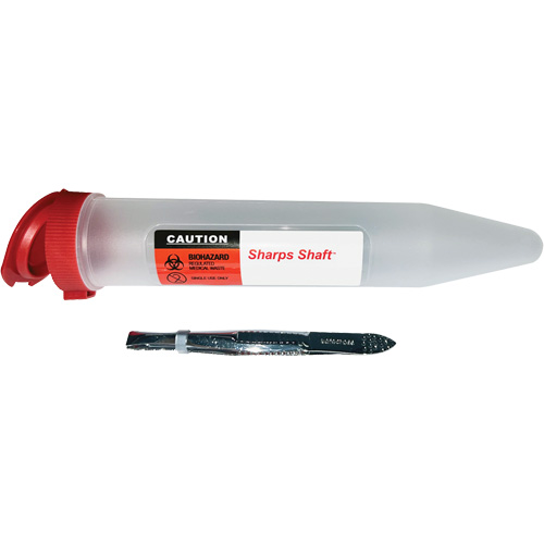 Conteneur pour objets tranchants Sharps Shaft Rideout Tool & Machine Inc.