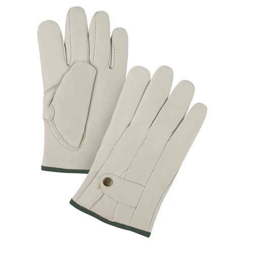 Premium Ropers Gloves, Medium, Grain Cowhide Palm Rideout Tool & Machine Inc.