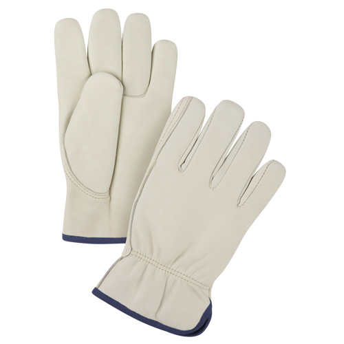 Gants de conducteur doubl&eacute;s pour l'hiver de premi&egrave;re qualit&eacute;, T-Grand, Paume en Cuir fleur de vache, Molleton Rideout Tool & Machine Inc.