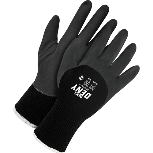 Synthetic Gloves, 10, Foam Nitrile Coating, 15 Gauge, Nylon/Acrylic Shell Rideout Tool & Machine Inc.