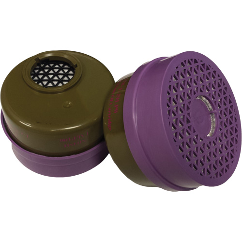 Respirator Cartridge, Gas/Vapour Cartridge, Multi Gas/Organic Vapour/P100 Filter Rideout Tool & Machine Inc.