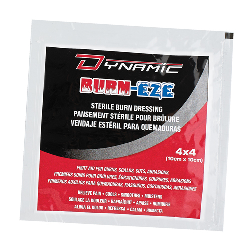 Bandage Burn-Eze-Burn Dynamic, 4" x 4", Classe 2 Rideout Tool & Machine Inc.