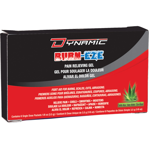 Gel Burn-Eze pour le soulagement de la douleur Dynamic, Gel, Classe 2 Rideout Tool & Machine Inc.