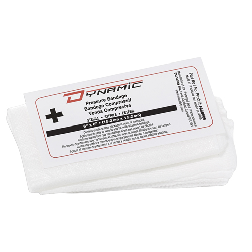 Bandage compressif Dynamic, 6" lo x 6" la Rideout Tool & Machine Inc.