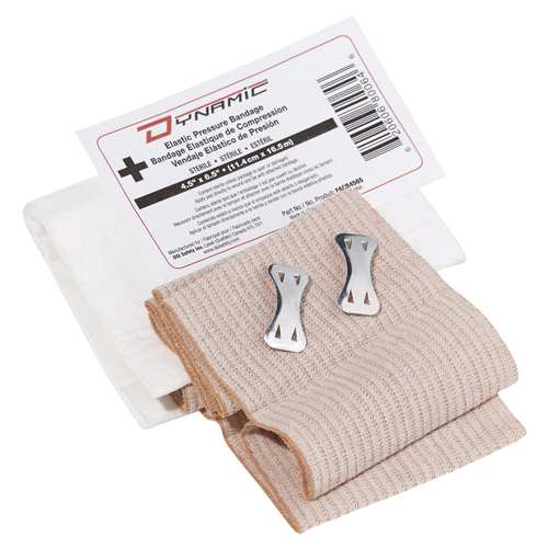 Bandage compressif &eacute;lastique Dynamic, 4-1/2" lo x 6" la Rideout Tool & Machine Inc.