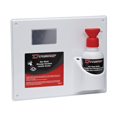 Dynamic Eyewash Station with Empty Bottles, Single Rideout Tool & Machine Inc.
